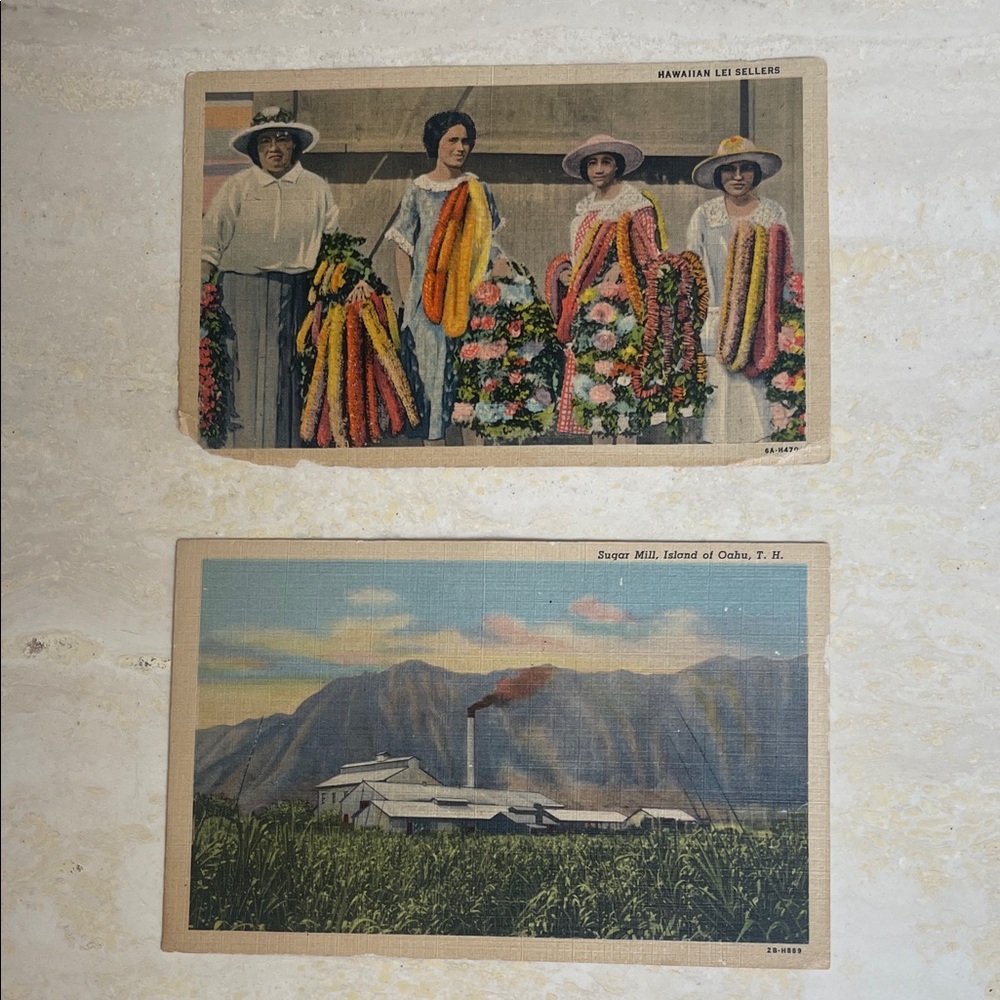 Rare Vintage Oahu Postcards